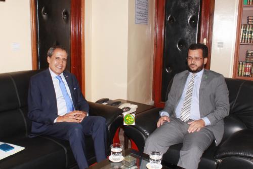 Le ministre des Affaires islamiques s’entretient avec l'ambassadeur du Maroc