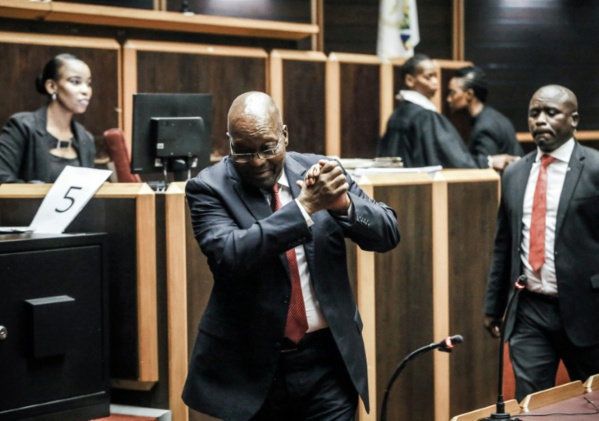 Afrique du Sud: l'ex-président Zuma sur le banc des accusés pour corruption