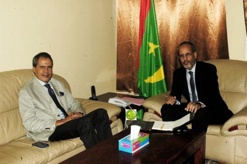 Le ministre de l’enseignement secondaire reçoit l’ambassadeur du Maroc Le ministre de l’enseignement secondaire reçoit l’ambassadeur du Maroc