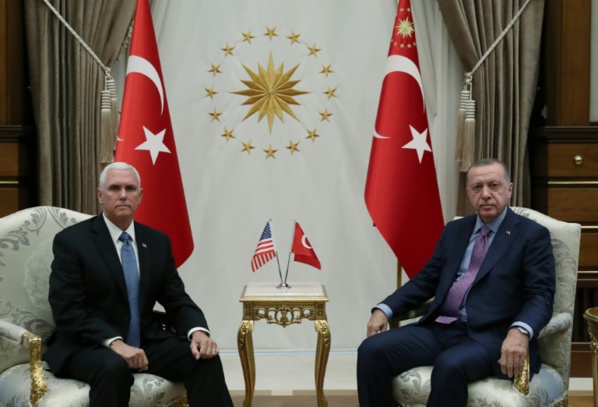 Syrie : Pence arrache une trève à Erdogan