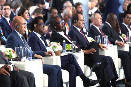 Ouverture du forum Afrique-Russie en présence du Président de la République Ouverture du forum Afrique-Russie en présence du Président de la République