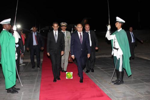 Retour du Président de la République en provenance de la Russie Retour du Président de la République en provenance de la Russie