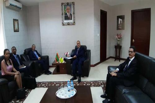 Le ministre des affaires étrangères reçoit le nouvel ambassadeur d’Ethiopie Le ministre des affaires étrangères reçoit le nouvel ambassadeur d’Ethiopie