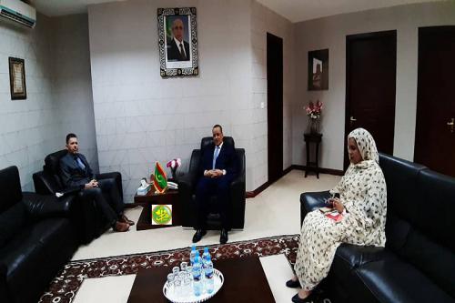 Le ministre des Affaires étrangères s’entretient avec l’ambassadeur des Etats Unis d’Amérique en Mauritanie Le ministre des Affaires étrangères s’entretient avec l’ambassadeur des Etats Unis d’Amérique en Mauritanie