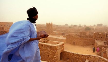 Arrivée à Chinguetti du chef de fil de l’opposition Arrivée à Chinguetti du chef de fil de l’opposition