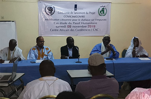 Lancement du projet COVICIM/COVIRE sur le dialogue sur l’impunité Lancement du projet COVICIM/COVIRE sur le dialogue sur l’impunité
