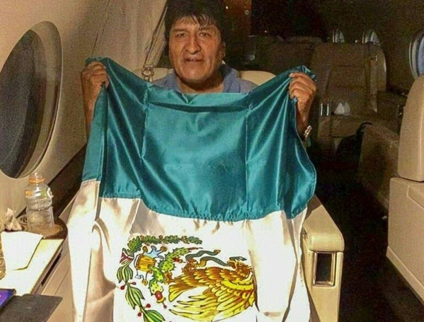 Bolivie: Morales dans un avion pour le Mexique Bolivie: Morales dans un avion pour le Mexique