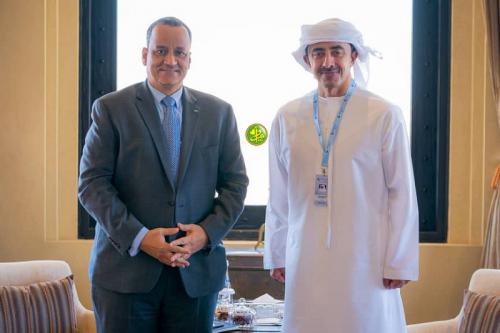 Le ministre des Affaires étrangères s’entretient avec son homologue émirati Le ministre des Affaires étrangères s’entretient avec son homologue émirati