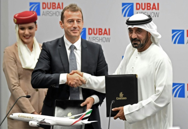 Salon de Dubaï: Airbus fait le plein, Boeing parvient à vendre des 737 MAX