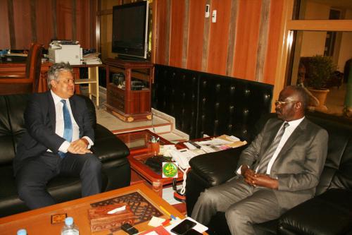 Le ministre de l’intérieur reçoit l’ambassadeur de Turquie Le ministre de l’intérieur reçoit l’ambassadeur de Turquie