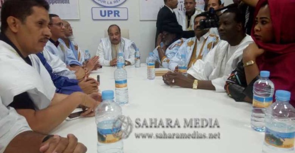 L’ancien président O. Abdel Aziz préside une réunion du directoire de l’UPR L’ancien président O. Abdel Aziz préside une réunion du directoire de l’UPR