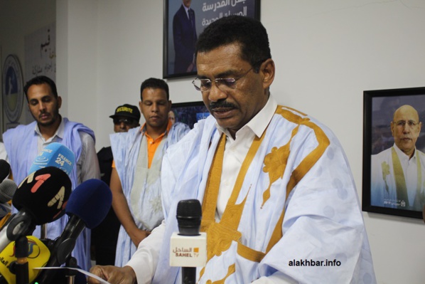 Ma référence est le Président Ould Ghazouani, dit le Porte-parole de l'UPR Ma référence est le Président Ould Ghazouani, dit le Porte-parole de l'UPR