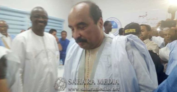 Le Porte –parole de l'Union Pour la République (UPR), l’ex député et maire Sid’Ahmed Ould Ahmed a tranché son choix définitif quant à la référence du parti au pouvoir. Ma référence est le président de la République Monsieur Mohamed Ould Chiekh Ghazo Le Porte –parole de l'Union Pour la République (UPR), l’ex député et maire Sid’Ahmed Ould Ahmed a tranché son choix définitif quant à la référence du parti au pouvoir. Ma référence est le président de la République Monsieur Mohamed Ould Chiekh Ghazo