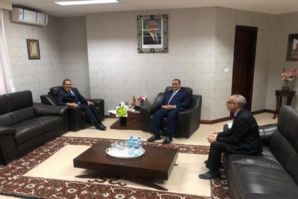 Le ministre des affaires étrangères reçoit l’ambassadeur du Maroc Le ministre des affaires étrangères reçoit l’ambassadeur du Maroc