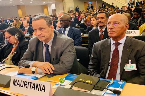 Le ministre des affaires étrangères assiste, à Genève, à la première réunion du forum mondial des réfugiés Le ministre des affaires étrangères assiste, à Genève, à la première réunion du forum mondial des réfugiés
