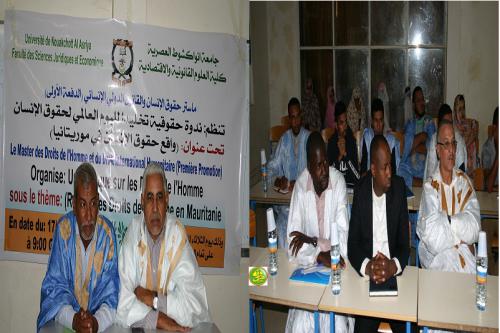 Ouverture d’un colloque sur les droits de l’Homme Ouverture d’un colloque sur les droits de l’Homme