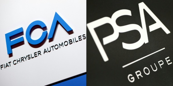 PSA et Fiat Chrysler actent leur union pour créer le 4e groupe automobile mondial PSA et Fiat Chrysler actent leur union pour créer le 4e groupe automobile mondial