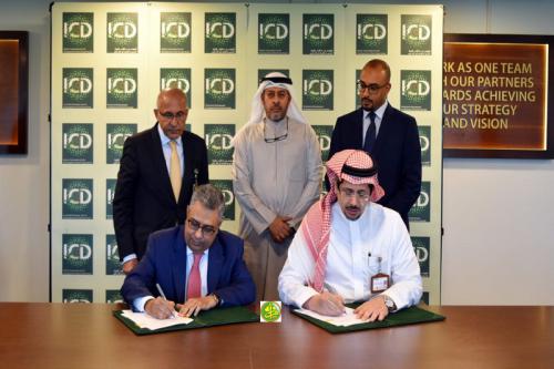Signature d’un accord cadre de financement entre la Mauritanie avec la SIDSP Signature d’un accord cadre de financement entre la Mauritanie avec la SIDSP
