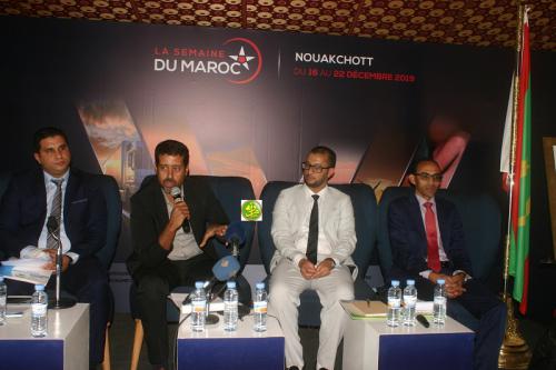 La semaine marocaine à Nouakchott organise une session sur les échanges commerciaux entre la Mauritanie et le Maroc: constats et perspectives. La semaine marocaine à Nouakchott organise une session sur les échanges commerciaux entre la Mauritanie et le Maroc: constats et perspectives.