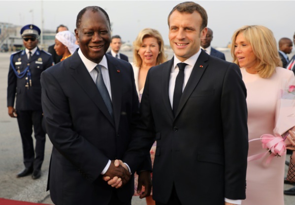 Macron cultive les bonnes relations franco-ivoiriennes