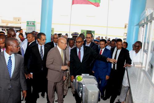 Le Président de la République visite le Centre Hospitalier Cheikh Zayed de Nouakchott