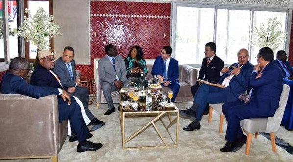 Rabat : Entretiens de M. Bourita avec ses homologues mauritanien, guinéen et ghanéen Rabat : Entretiens de M. Bourita avec ses homologues mauritanien, guinéen et ghanéen