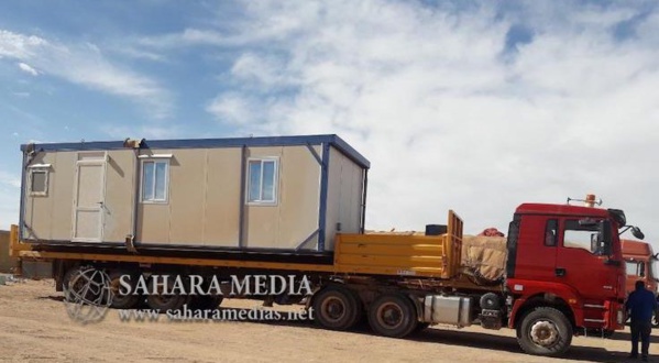 Zouerate : une caravane appartenant à Aziz immobilisée par les autorités Zouerate : une caravane appartenant à Aziz immobilisée par les autorités