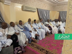 Le président Ghazouani reçoit la  coordination des ex sénateurs