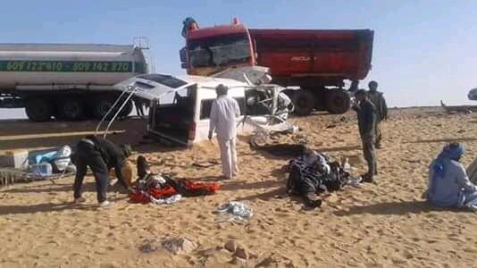Les autorités fixent le bilan définitif de l’accident sur la route de Nouadhibou