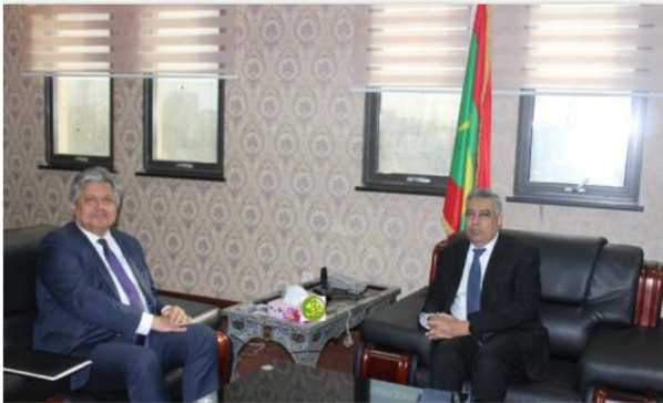 Le ministre de l’Économie et de l’Industrie reçoit l’ambassadeur turc Le ministre de l’Économie et de l’Industrie reçoit l’ambassadeur turc