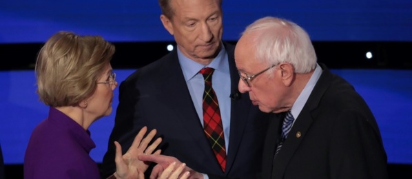 Etats-Unis: virulent échange entre Sanders et Warren à l'issue du débat de mardi (CNN) Etats-Unis: virulent échange entre Sanders et Warren à l'issue du débat de mardi (CNN)
