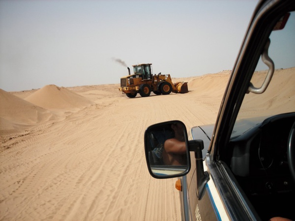 Désensablement de l’axe routier Nouakchott - Boutilimit