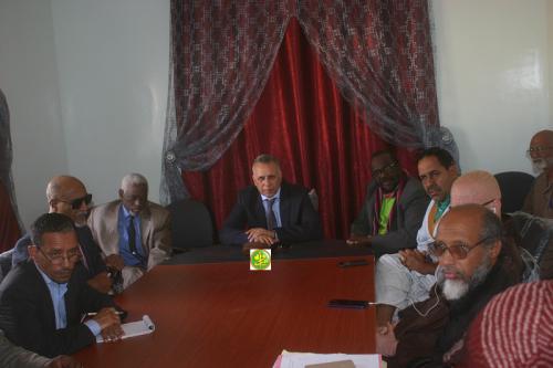 Le président de la CNDH visite l’Union mauritanienne des associations nationales des personnes handicapées