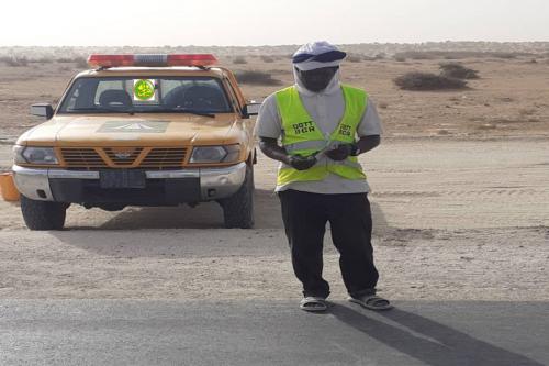 Le ministère de l’équipement entame le désensablement de la route Nouakchott – Rosso