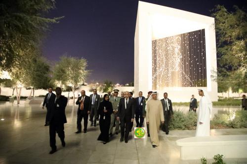 Le Président de la République visite l'oasis d’El Karama à Abu Dhabi Le Président de la République visite l'oasis d’El Karama à Abu Dhabi
