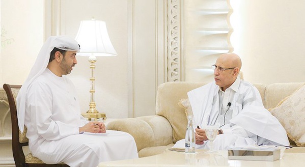 Le président Ghazouani à un journal émirati : « la coopération mauritano-émiratie est riche et multiforme » Le président Ghazouani à un journal émirati : « la coopération mauritano-émiratie est riche et multiforme »