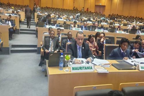 Le ministre des Affaires étrangères prend part à la 36ème session ordinaire de l’UA Le ministre des Affaires étrangères prend part à la 36ème session ordinaire de l’UA