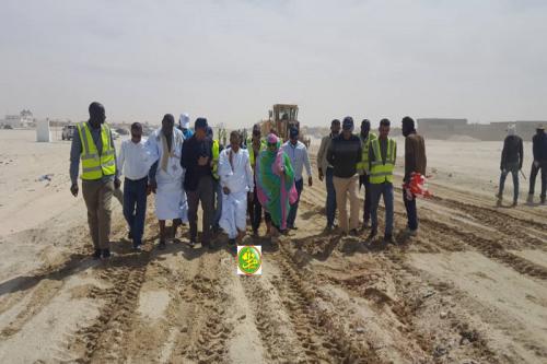 Le ministre de l’Équipement et des Transports visite le nouveau projet routier à Toujounine Le ministre de l’Équipement et des Transports visite le nouveau projet routier à Toujounine