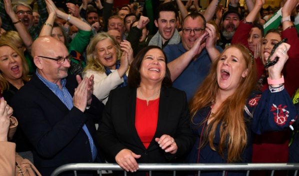 Percée historique du Sinn Fein aux législatives en Irlande Percée historique du Sinn Fein aux législatives en Irlande