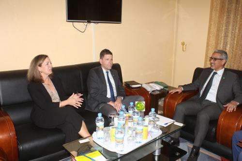 Le commissaire aux droits de l’Homme se réunit avec une délégation gouvernementale américaine Le commissaire aux droits de l’Homme se réunit avec une délégation gouvernementale américaine