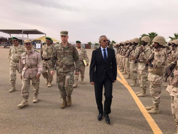 Le ministre de la Défense supervise à Atar le démarrage de l’exercice militaire Flintlock 2020