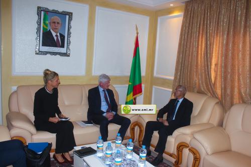 Le ministre de la Défense reçoit en audience le chef du centre de gestion des crises Le ministre de la Défense reçoit en audience le chef du centre de gestion des crises