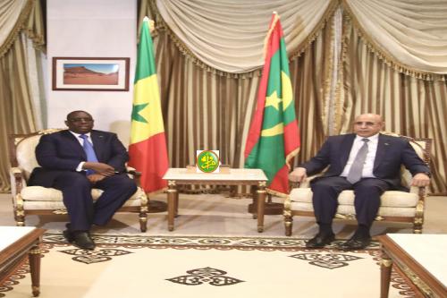 Le Président de la République s’entretient avec son homologue sénégalais Le Président de la République s’entretient avec son homologue sénégalais