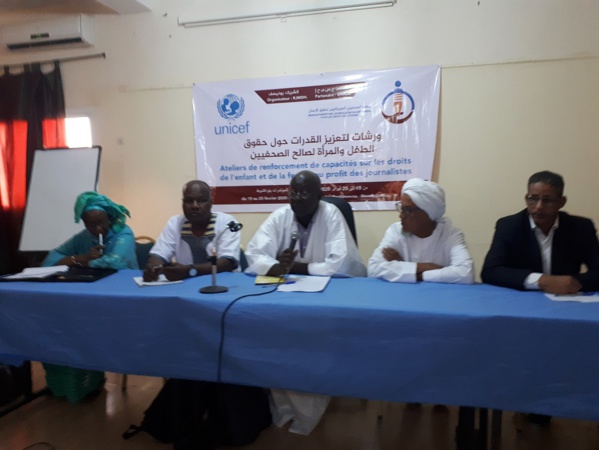 Démarrage d’un atelier sur les droits de l’enfant et de la femme à l’intention des journalistes Démarrage d’un atelier sur les droits de l’enfant et de la femme à l’intention des journalistes