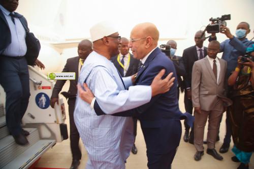 Le Président malien arrive à Nouakchott du pour participer au sommet G5 Sahel