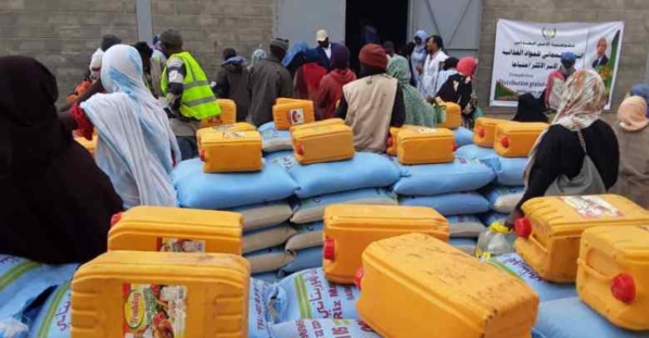 Nouadhibou : distribution de vivres à 5000 familles nécessiteuses Nouadhibou : distribution de vivres à 5000 familles nécessiteuses