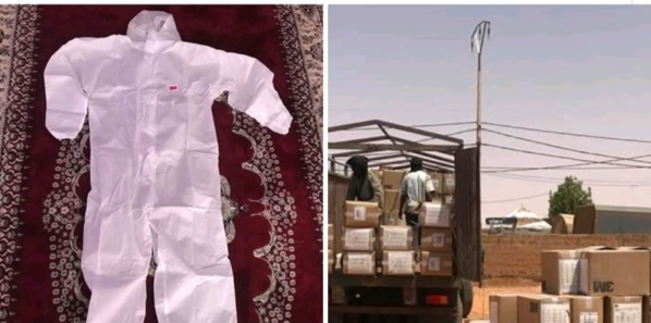 Interception d’un camion chargé de tenues de protection Interception d’un camion chargé de tenues de protection