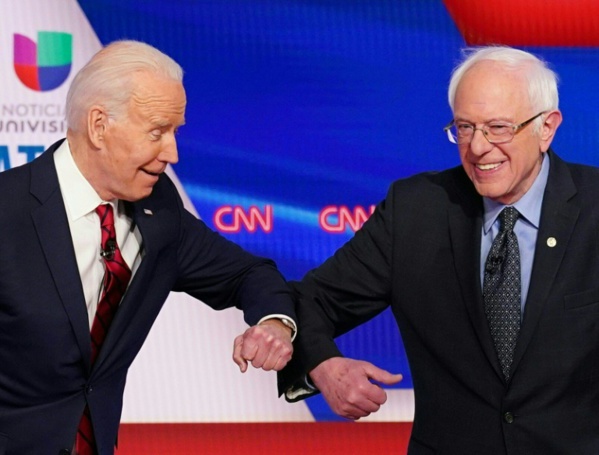 Pour battre Trump, Sanders se rallie à la candidature de son ex-rival Biden