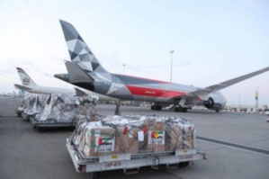 Covid-19/EAU-RIM : Un don de 18 tonnes de matériel médical et produits alimentaires Covid-19/EAU-RIM : Un don de 18 tonnes de matériel médical et produits alimentaires