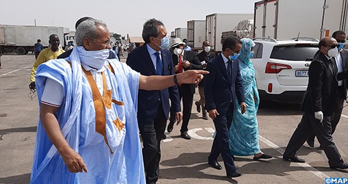Covid-19 : Des facilités aux routiers marocains pour approvisionner le marché mauritanien Covid-19 : Des facilités aux routiers marocains pour approvisionner le marché mauritanien